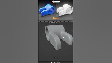 Cylindrical part 3d #blender #3dmodelling  #productdesign #3d #hard surface #topology #3dmodels