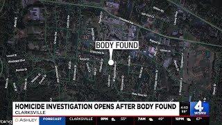 Homicide investigation opens after body found
