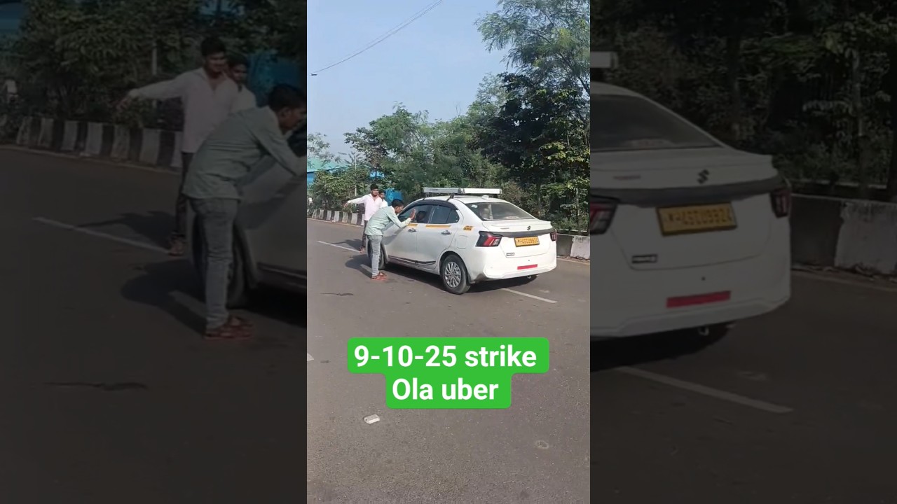ola uber strike 9-10-25 | ola uber driver Ekta jindabad | pune nashik mumbai driver | 