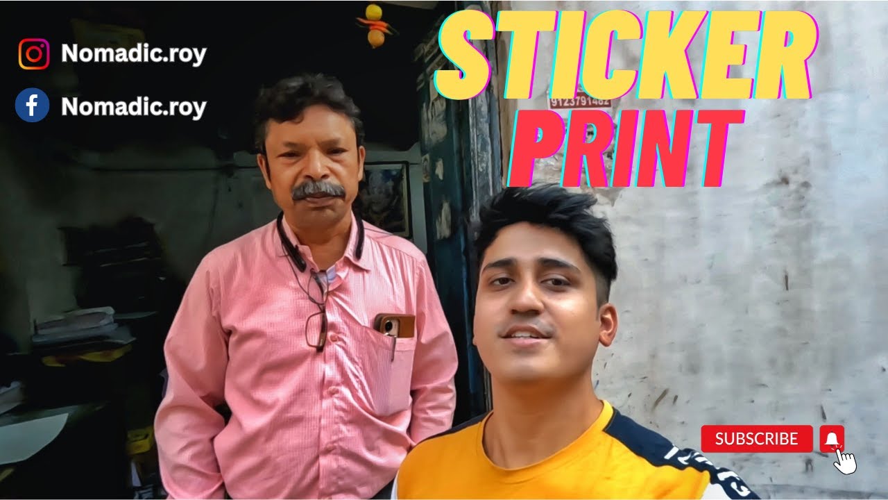 Affordable sticker printing in Kolkata | All types of sticker keychains | Digital sticker print