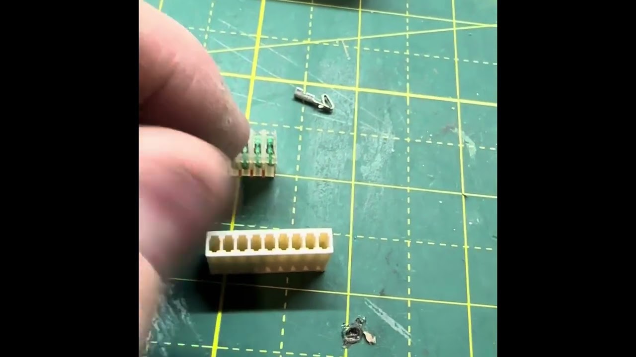 Replacing IDC connectors with Molex style with trifurcon pins .100/.156