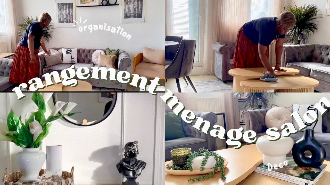 Viens ranger et Décorer avec moi | Mon Nouveau Aspirateur ULTENIC U20 | Déco Salon | Salon Tour