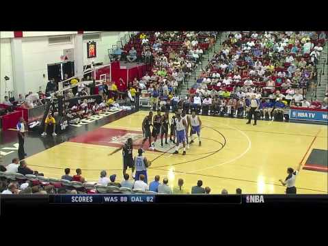 Jeremy Lin vs. John Wall - Mavs vs. Wiz Summer League 2010 Highlights