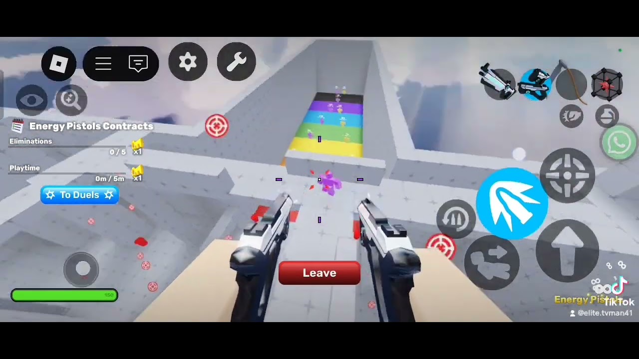 Roblox Rivals Energy Guns - YouTube