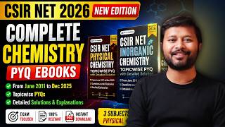 CSIR NET Chemistry Topicwise PYQ eBook (2011–2025) | Updated with New Questions
