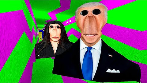 Joe biden And Rosalia bizcochito Nextbot Gmod In Parallax