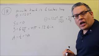 MATH 127 Trigonometry Sample Test 1 #1B