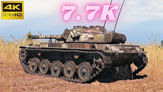 AMX ELC bis  7,7K Spot Damage scout Lvl. V  World of Tanks Replays ,WOT tank games