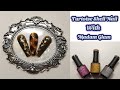 How to easy turtoise shell nail design tutorial with @Madam Glam Chapter 9, Yea Baby Collection