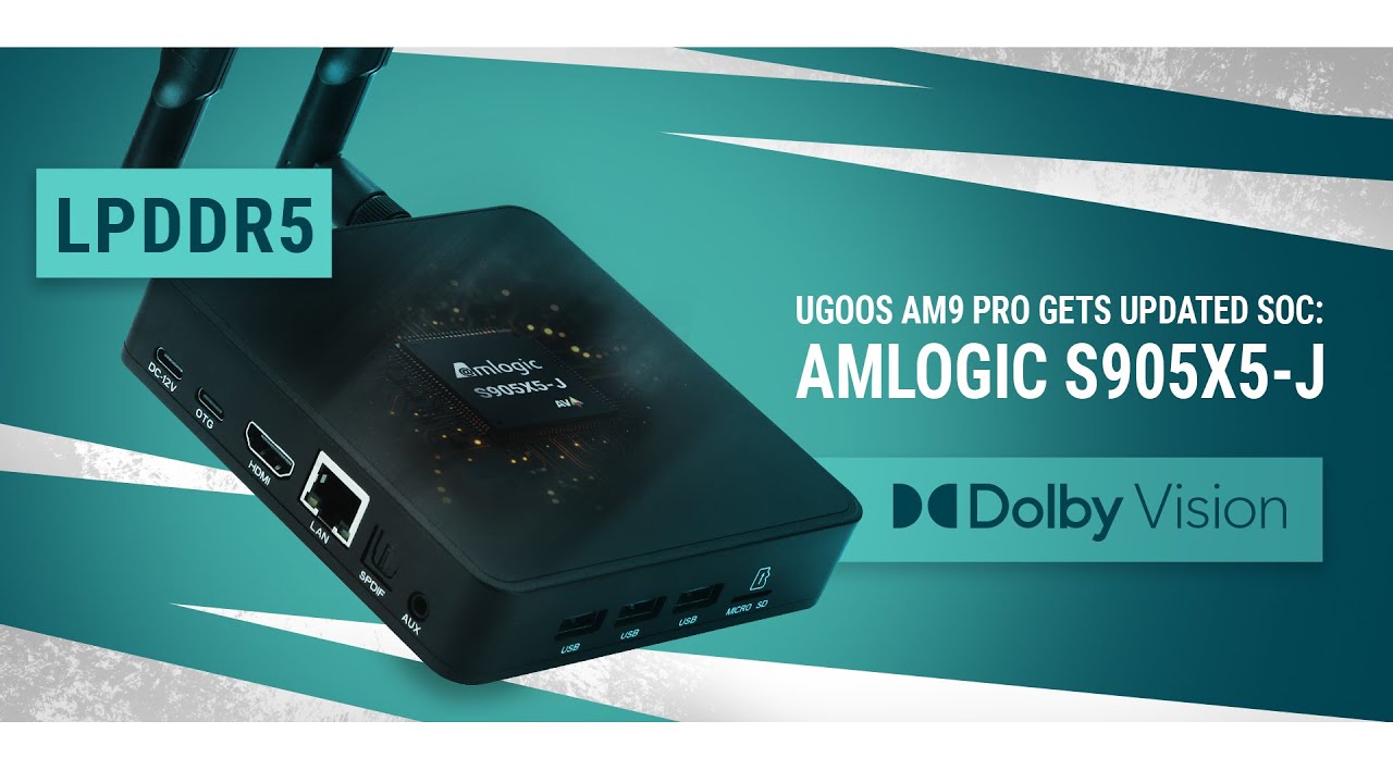 Ugoos AM9 Pro Dolby Vision Android TV Box Unboxing Review 