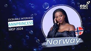 Annprincess - Save Me / MGP 2024 Norway Eurovision / Interview