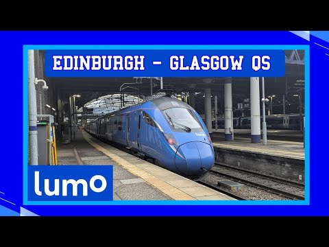 Edinburgh Waverley - Glasgow QS Class 803 Lumo
