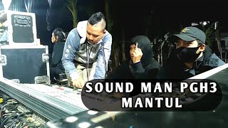 Cek sound tatalu wayang golek keren BTS Soundman PGH3 ki dalang Dadan Sunandar Sunarya