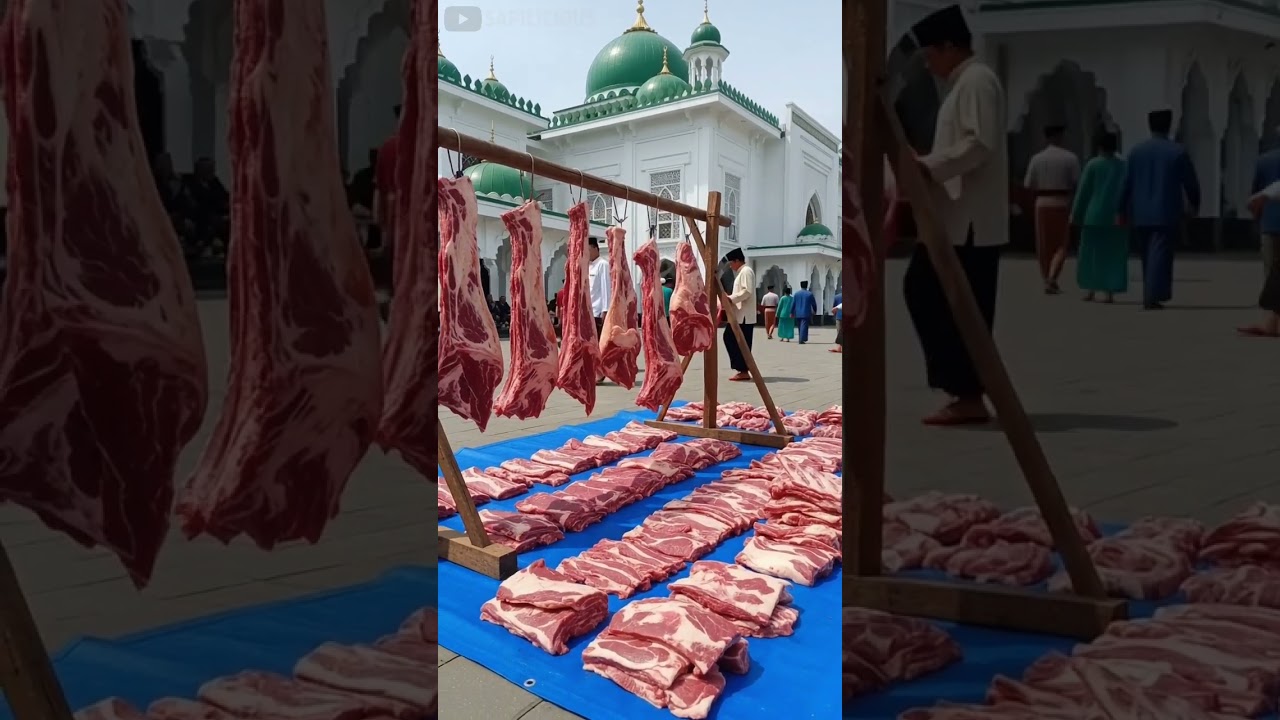 Traditional Qurban (Eid al-Adha) Moments 