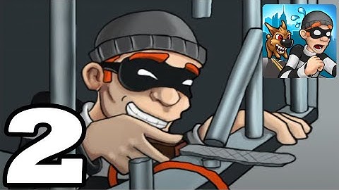 Robbery Bob - Gameplay Walkthrough Part 2 -  Chapter 1: Suburbs Level 8-15 (Android, iOS)