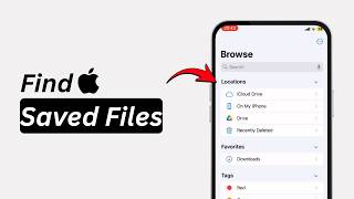 How to Find Saved Files on iPhone (Very Easy)