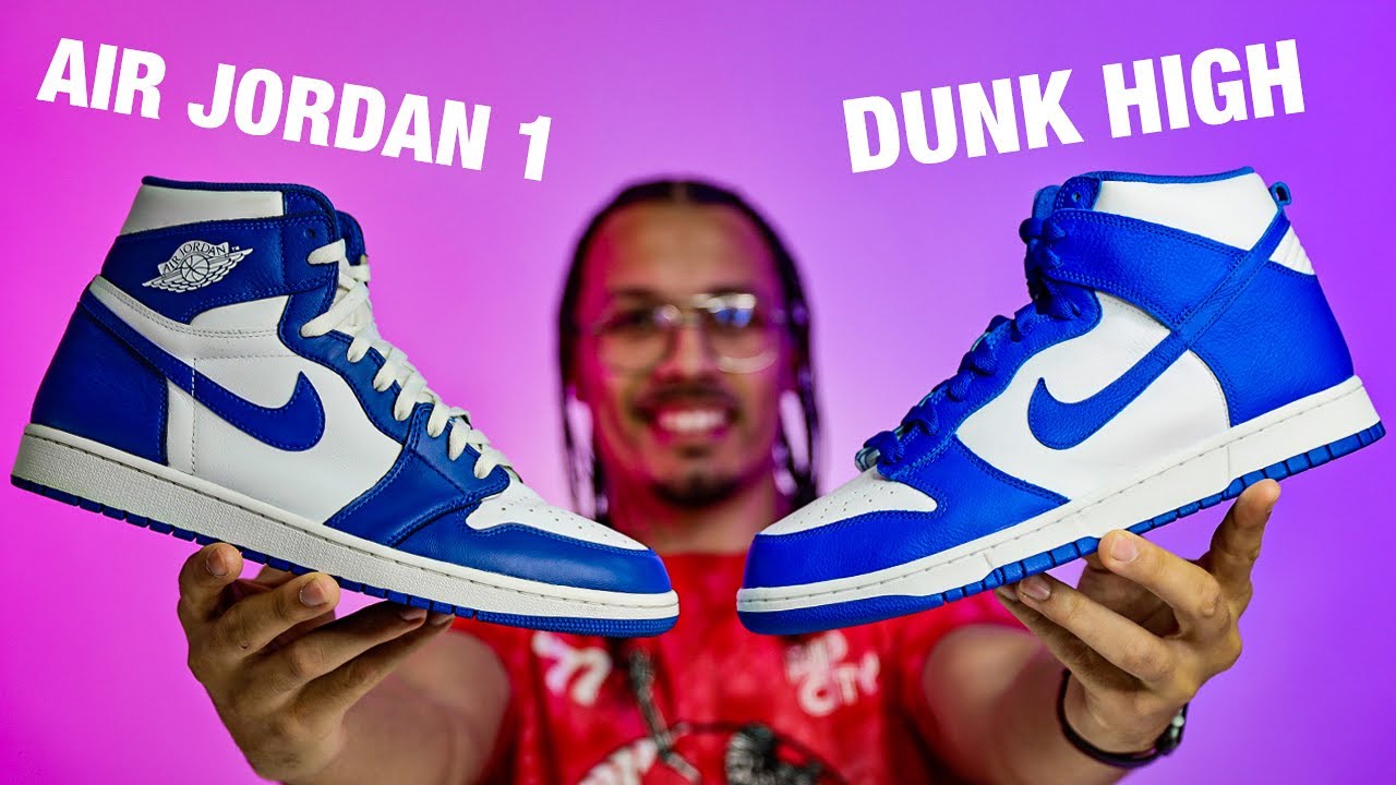 Air Jordan 1 vs Nike Dunk High 