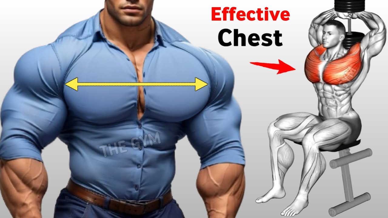 7 Effective Chest Workout at Gym for Fast Muscle Growth