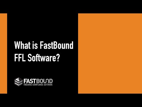 What is FastBound FFL Software?
