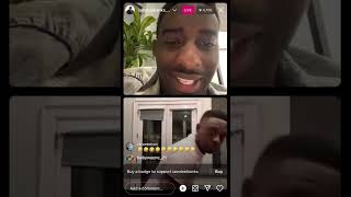 Desi Banks and Boosie on IG live