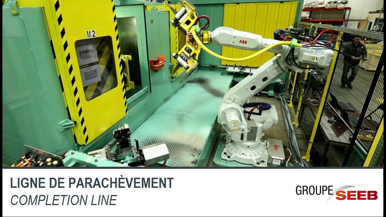 SEEB AUTOMATION/SEEB INDUSTRIE : LIGNE DE PARACHÈVEMENT // CLEANING ...