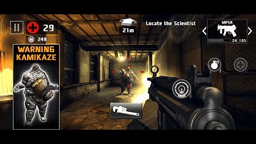 Dead Trigger 2 : Mission - Look for the Scientist inside the house