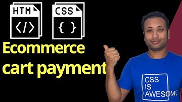CSS ecommerce project in Bangla part-16 : create cart payment section