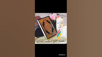 #اكسبلور تلاوه من سورة مريم للشيخ رهيب الحمادي #rain #duet صوت هادئ راحه نفسيه