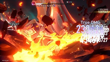 HSR 3.4 - MoC 12 - E1S1 Yunli 0 cycles Svarog (ft. E2S1 Sparkle, E1 Tribbie, E0 SW)