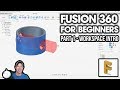Getting Started with Fusion 360 Part 1 - BEGINNERS START HERE! - Intro to the Workspace