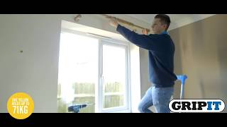 Gripit Yellow - Fixing Curtain Rails to Plasterboard