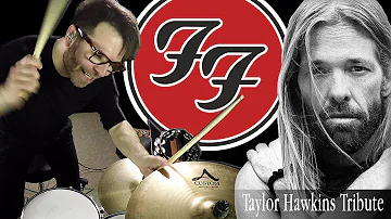 Foo Fighters Vadrum Medley (Taylor Hawkins Drum Tribute) 4K