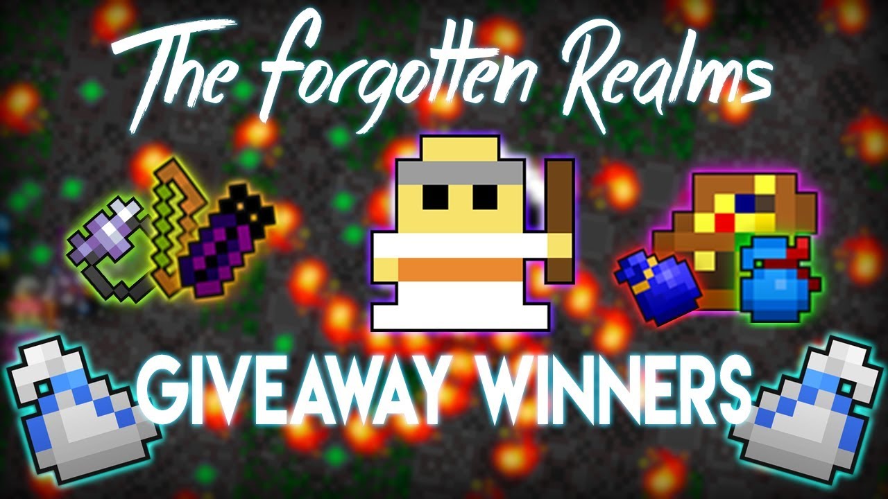 RotMG Private Server : The Forgotten Realms - Giveaway Winners
