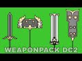 (DC2) weapon pack - barbarian king weapon | download link free