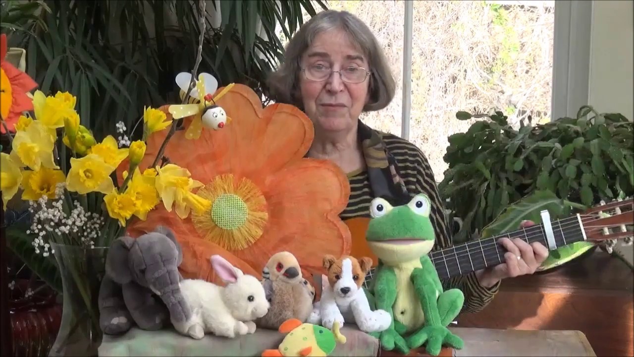 We'll hop, hop, hop like a bunny - a hand play or action rhyme - YouTube