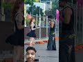Wait for beautiful girl reaction #funny #viral #comedy