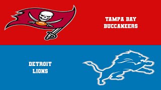 Tampa Bay Buccaneers vs. Detroit Lions Week 2 | NFL 2024 Simulation