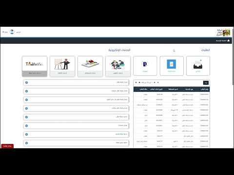 عقود الإيجار و رخص المهن الكترونيا في أمانة عم ان