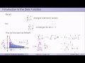 Week6Lecture4: The Riemann Zeta Function and the Riemann Hypothesis