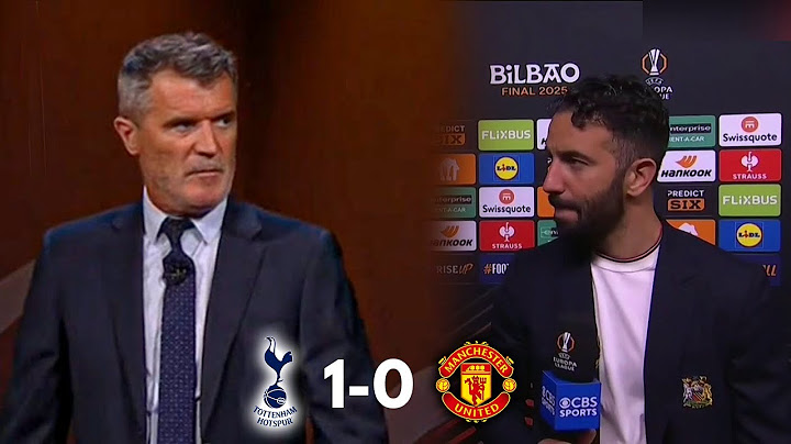 Ruben Amorim REACTS on the Europa League Final & Roy Keane, Carragher and Richards Analysis