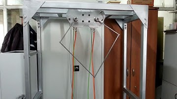 Five bar- Parallel Mechanism- Cubic Polynomials - Slow Motion