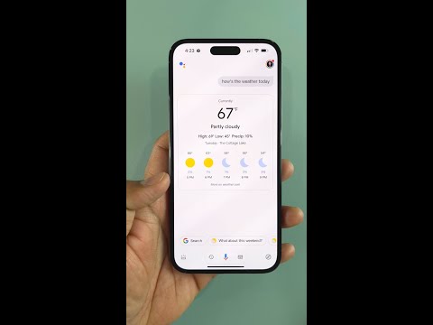 Video: Google Asistan'ı iPhone'uma nasıl eklerim?