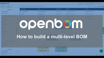 OpenBOM: How to build a multi-level Bill of Materials