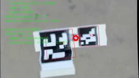 Visual Precision Landing recorded by TX1