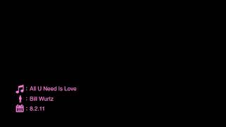 Video thumbnail of "bill wurtz - All U Need Is Love"