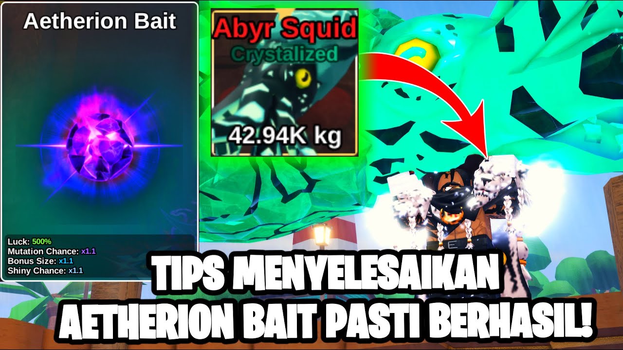 TIPS LULUS DARI MISI AETHERION BAIT DAN CARA DAPAT MITOS CRYSTALIZED 100% BERHASIL !