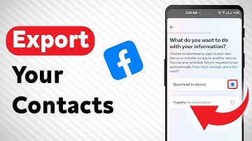 How To Export Your Contacts On Facebook (Updated)