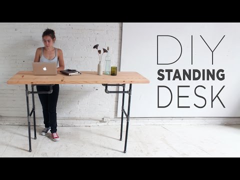 Diy Standing Desk Youtube