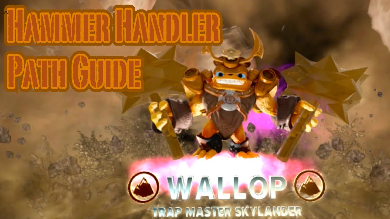 Skylanders Trap Team Wallop Hammer Handler Path Guide - food fight and snapshot skylanders trap team roblox