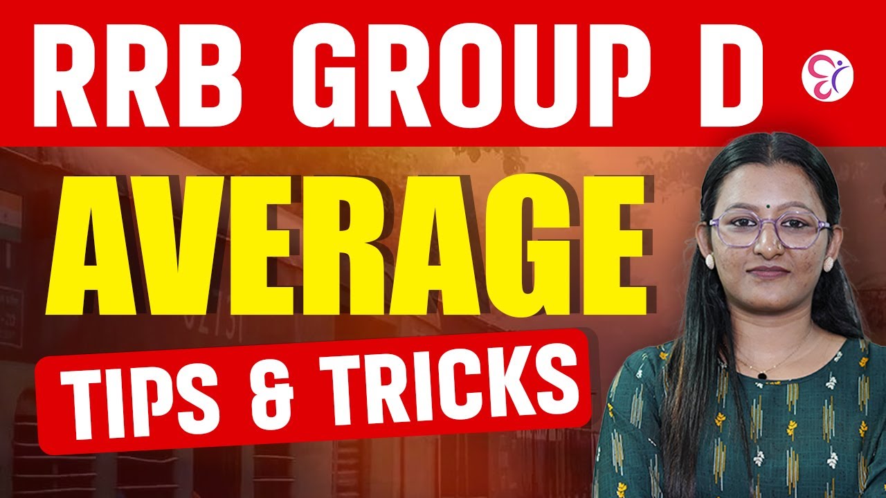 RRB GROUP D| AVERAGE | TIPS AND TRICKS | RRB GROUP D EXAM